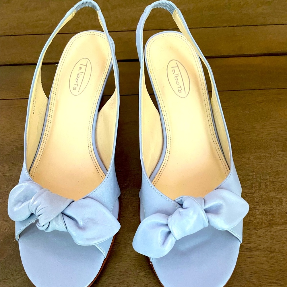 Talbots Peep Toe Heels
